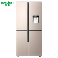 容声(Ronshen)BCD-460WVK1FPMR 460升 十字对开多门冰箱 时尚水吧 双变频 一级能效(伯雅钢)