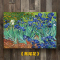 蘑菇说 梵高油画星空杏花抽象墙画壁画挂画客厅装饰画无框画餐厅卧室走廊