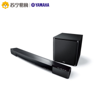 Yamaha/雅马哈 YAS-203 家庭影院音箱 回音壁条形电视音响 蓝牙音箱 无线低音炮 黑色