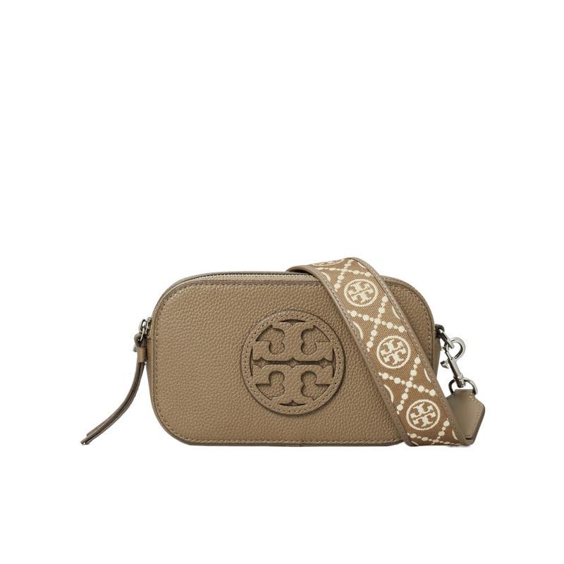 托里.伯奇(TORY BURCH)女士牛皮迷你斜挎包可调节拆卸背带多隔层