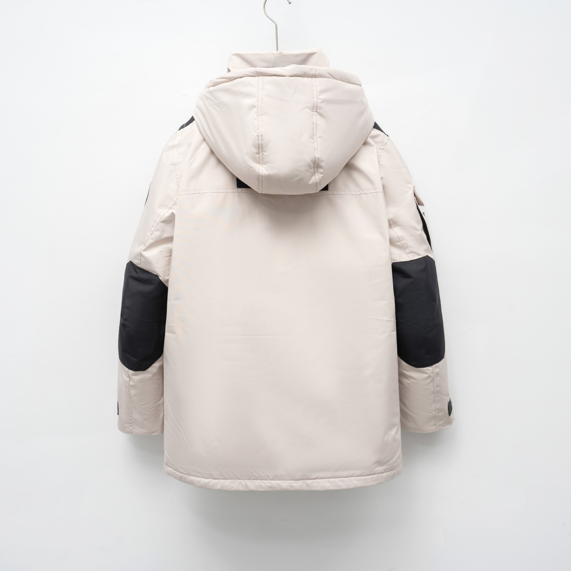 羽绒服连帽加厚工装派克羽绒服男女冬季时尚防寒情侣保暖高清大图