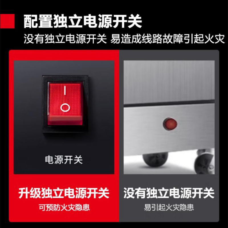 德玛仕(DEMASHI)蒸饭柜商用 学校企业酒店食堂蒸包蒸饭机 电热蒸饭车4盘微压蒸饭柜 220V即插即用ZFG-4
