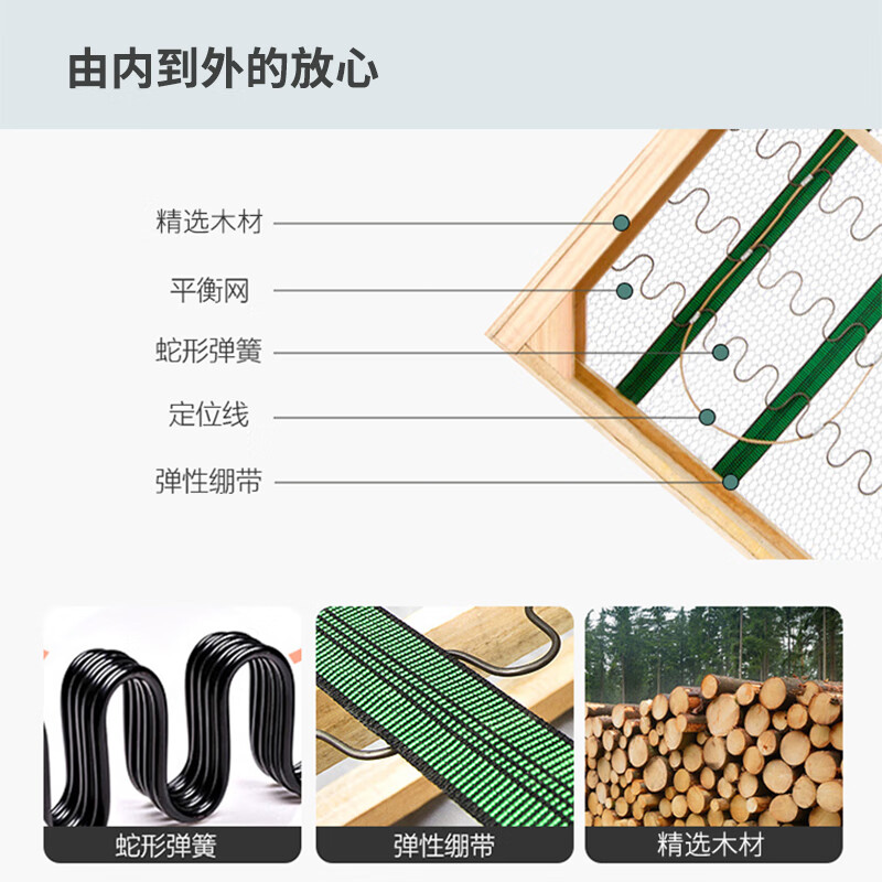 域赢北欧布艺沙发客厅整装简约现代小户型沙发海绵三人2.1m款高清大图