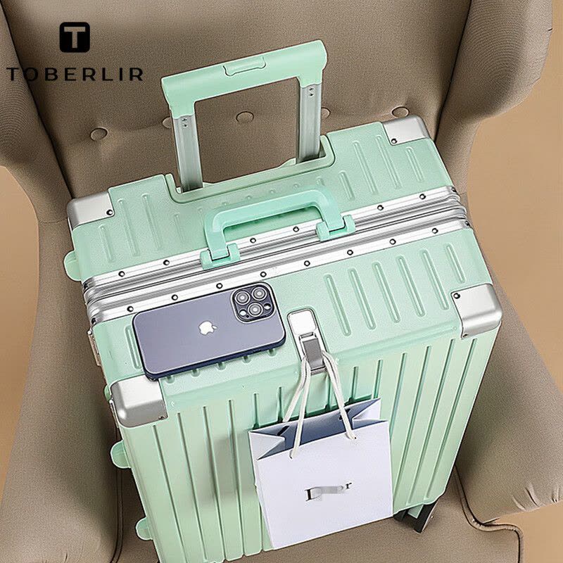 途柏丽(TOBERLIR)080691拉杆箱轻音飞机轮行李箱20英寸登机箱旅行箱男女通用密码箱图片