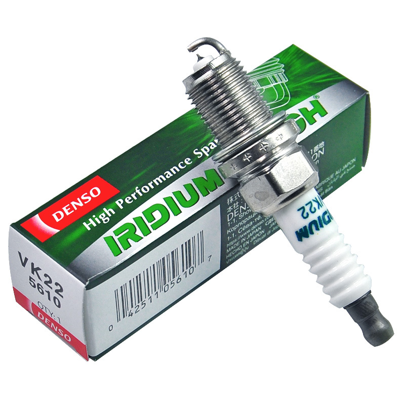 电装(DENSO)铱金火花塞VK22适配瑞风/翼豹/景逸/哈弗H6/H2/昊锐/迈腾/帕萨特/奥迪A4LA6L(4支装)