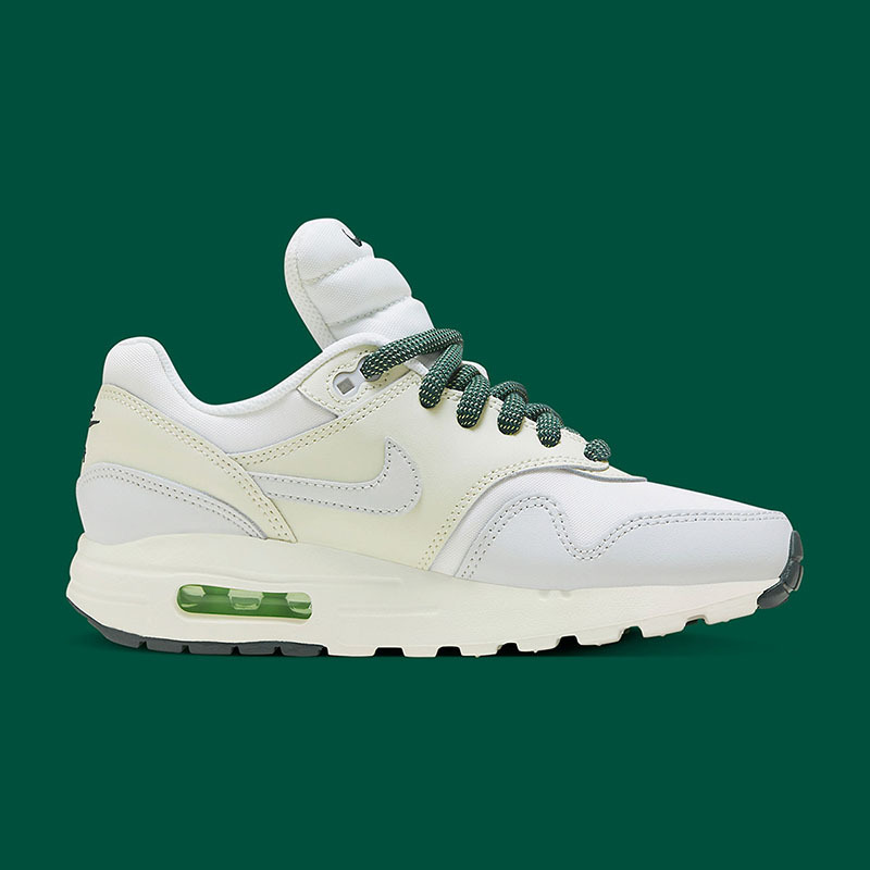 Nike Air Max 1 防滑耐磨 低帮 生活休闲鞋 男女同款 米绿 FB9582-001