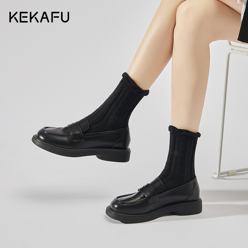 珂卡芙(kekafu)女士圆头单鞋12301002报价_参数_图片_