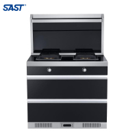 [店长推荐]先科SAST/T6XP 液化气 18(m3/min)集成灶 双电机大吸力 电热清洗 猛火爆炒 节能拢烟