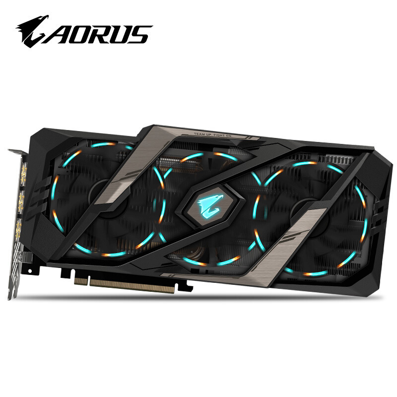 京天(KOTIN)技嘉AORUS RTX2080Ti XTREME 11G高端大雕显卡