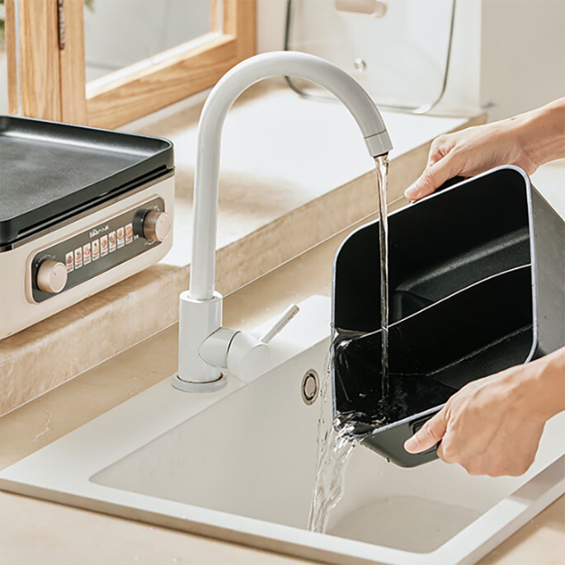 小熊电烤炉4L电火锅折叠多功能料理锅DKL-E22W1高清大图