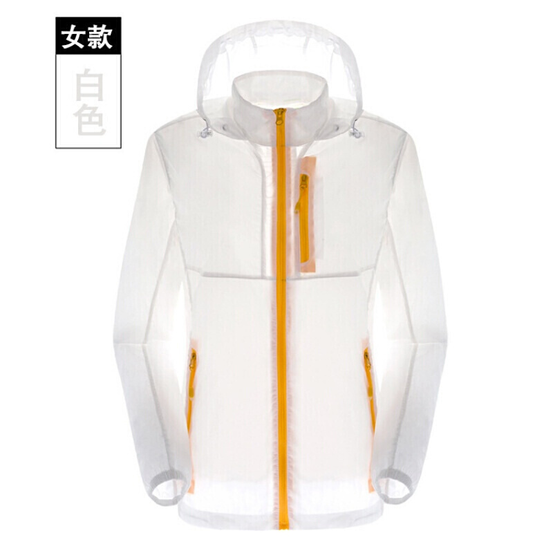 三极 TP1842 户外女士皮肤风衣速干运动外套 2XL 蓝色