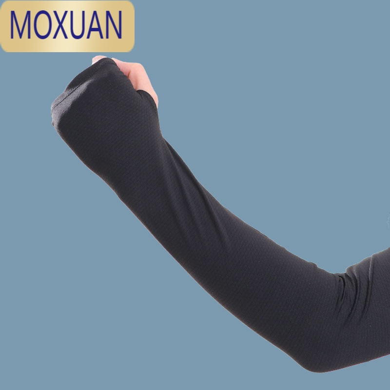 MOXUAN儿童冰袖防晒袖套宝宝夏季冰丝男童女童户外薄款护臂手袖