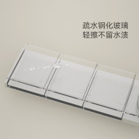 瑞尔特(R&T)T50C淋浴器热熔暗装花洒套装带侧喷吊吸顶入墙式花洒暗装花洒
