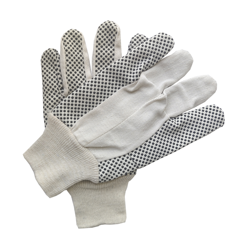 瀚乐邦 帆布点珠手套 均码 副高清大图