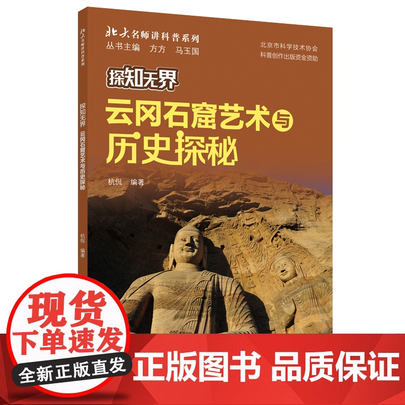探知无界·云冈石窟艺术与历史探秘 北大名师讲科普系列 杭侃 北京大学出版社 9787301357989高清大图