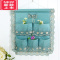 可莉允悬挂式收纳袋蕾丝布艺衣柜挂袋门后墙壁收纳袋杂物袋整理袋兜