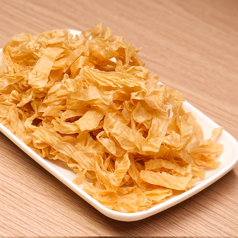 干豆皮油豆皮干油皮丝豆制品干货人造素肉火锅麻辣烫凉拌豆皮散装