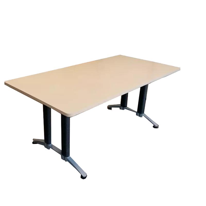 麦德嘉电脑桌/写字台wzgt-08 麦德嘉 阅览桌 阅览室钢木桌子防火面板