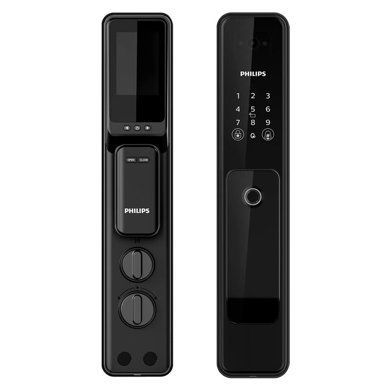 飞利浦(Philips) DDL302VP-5HW 曜石黑 猫眼可视3.5英寸屏幕