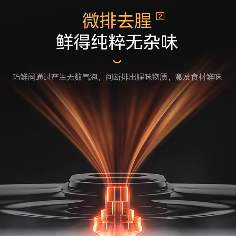 美的(Midea)不粘内胆智能调压电压力锅5L MY-C543G(不锈钢+不粘内胆)高清大图