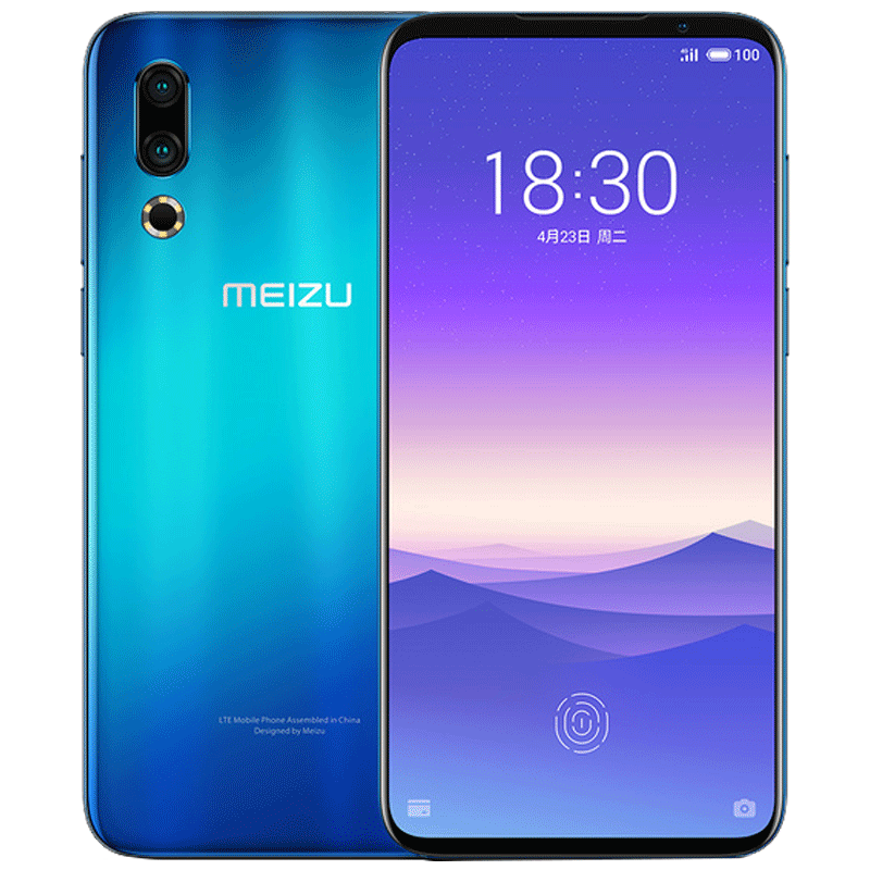 【品质保证】魅族(meizu)魅族16s 全网通版 8gb 128gb 幻影蓝 全面屏