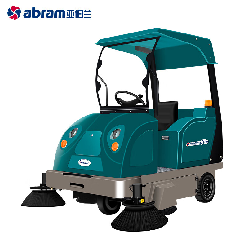 亚伯兰(abram)YBL-1800 驾驶式扫地车 工商业物业保洁驾驶式扫地车 带顶棚式清扫车(含前挡风玻璃)