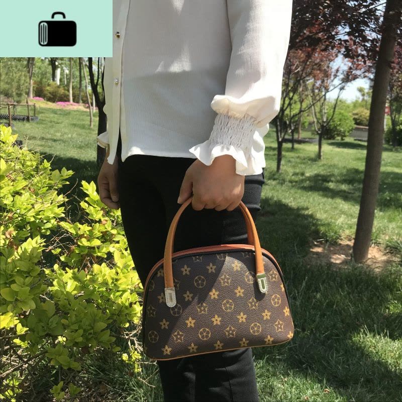 中老年贝壳手拎包包小逛街轻便送妈妈婆婆买菜逛街装手机钥匙零钱NEW LAKE女斜挎包图片