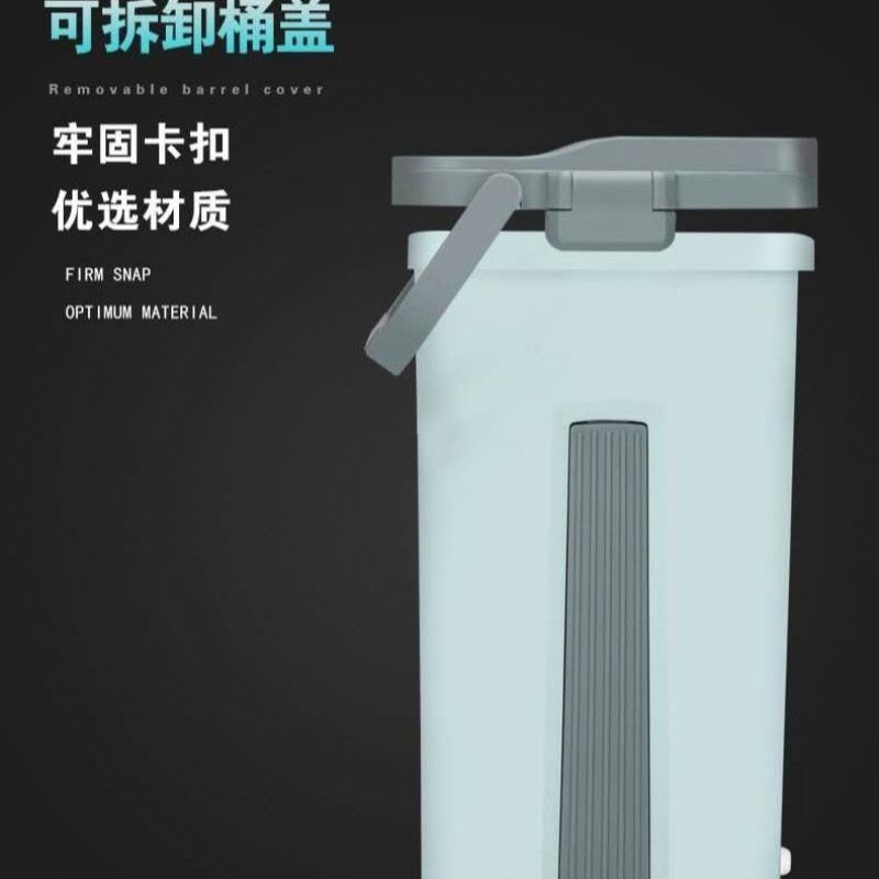 拖把家用平板免手洗懒人旋转拖布家用瓷砖墩布桶擦木地板干湿两用图片