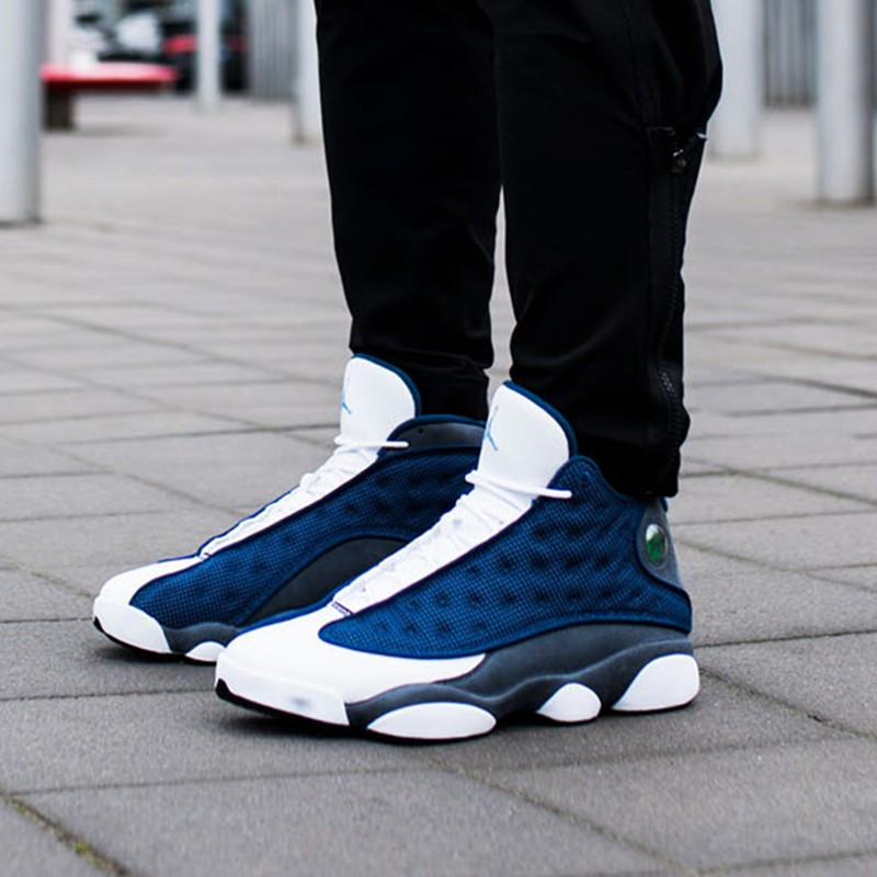 耐克nike男鞋aj13乔13大学海蓝缓震透气舒适专业运动实战篮球鞋男