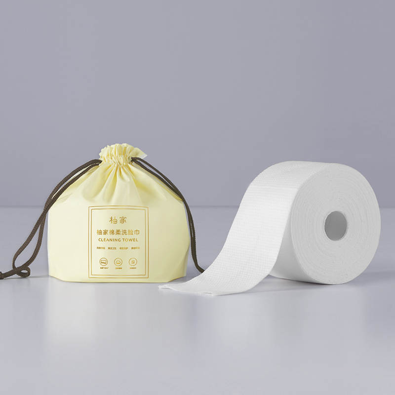 柚家棉柔洗脸巾70片/袋高清大图