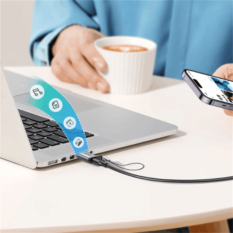 绿联USB3.2转Type-C转接头OTG苹果16/15充电数据线转换器图片