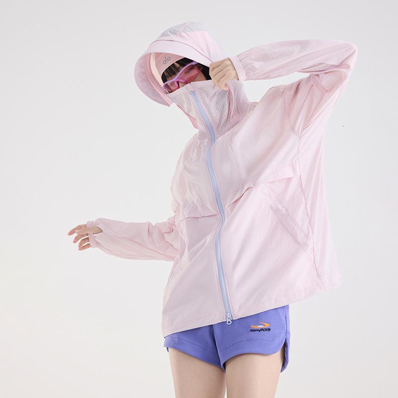 2026防晒衣女外穿夏季防紫外线UPF100防晒外套新款男女同款防晒服 男女同款-山茶粉 2XL（建议体重180-200斤）