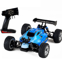 美致模型(MZ)遥控车 1:18高速车四驱攀爬越野车赛车玩具模型 蓝色