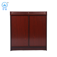 <万保>茶水柜 办公家具 现代中式办公柜 木质油漆漆面 多功能储物矮柜
