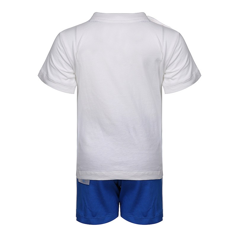 阿迪达斯儿童 ADIDAS KIDS 三叶草 I SHORT TEE SET 男婴童短袖 棉 运动套装 CE1995