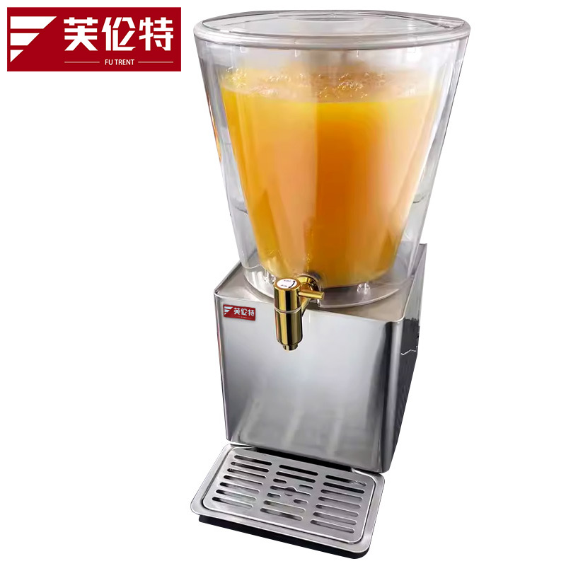 芙伦特 商用冷饮/饮料机 全自动饮料机制冷制热两用 果汁机 冷热可选 果汁鼎 FLT-GT-GDYLJ-10高清大图