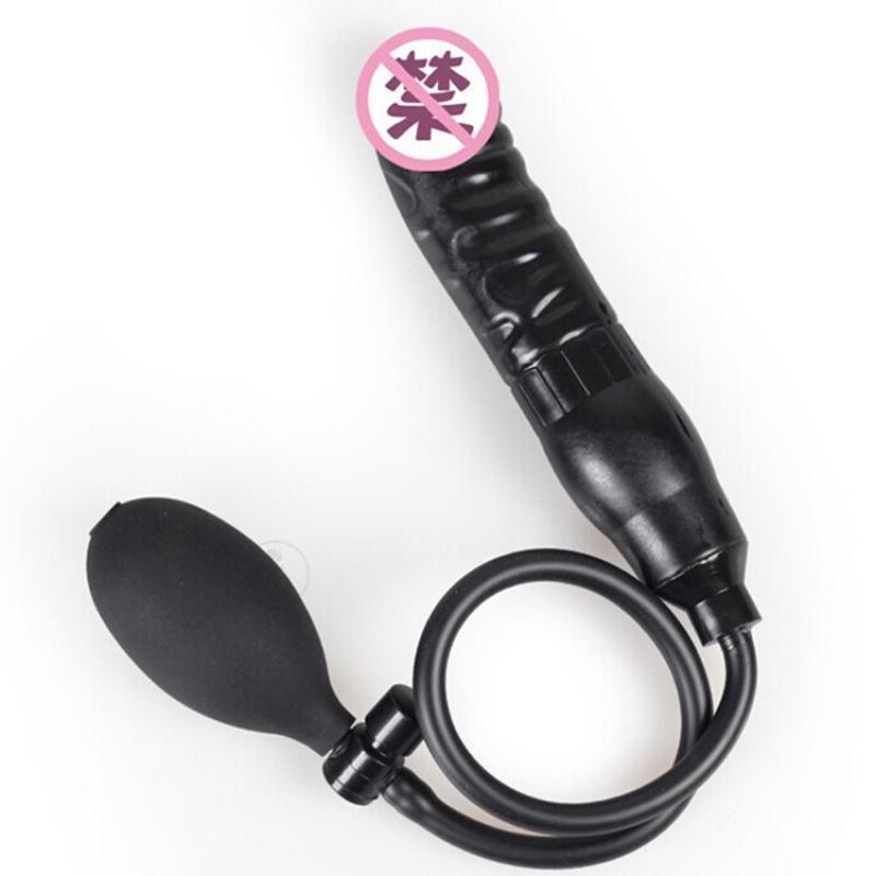 充气阳具肛塞女用G点后庭肛塞扩肛超大男用自慰器成人情趣用品