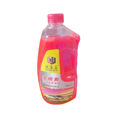 捷客森 蜜桃爽高泡洗车水蜡2L