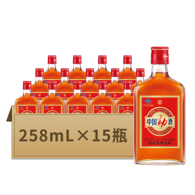 中国劲酒35度258ml*15 整箱装保健酒