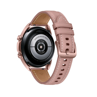 三星 Galaxy Watch3 迷雾金 41mm BT版 蓝牙电话智能手表 音乐播放天气表盘 睡眠评分 血氧测量 真皮表带