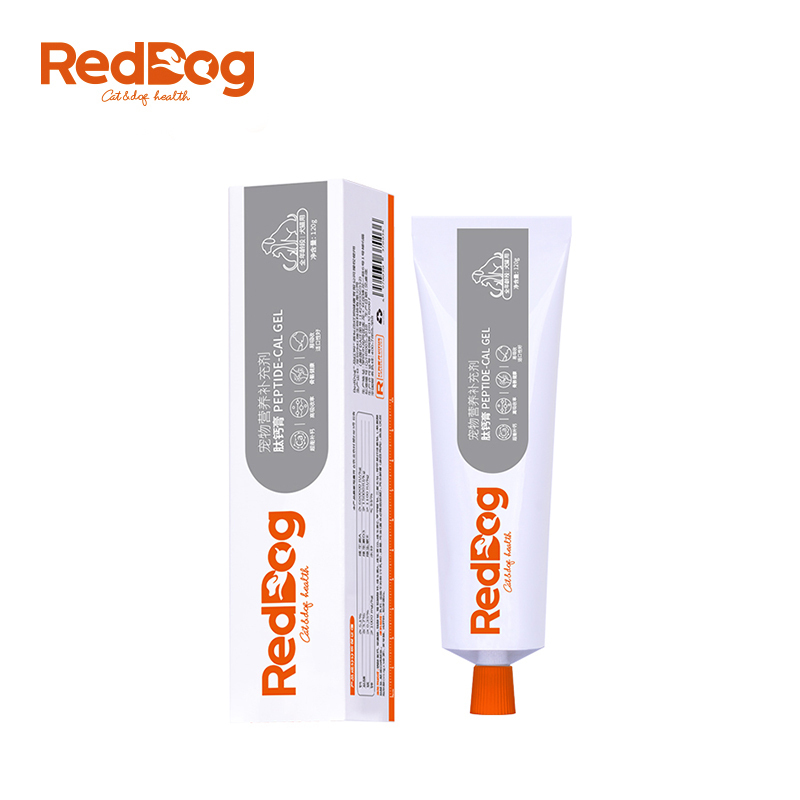 RedDog/红狗肽钙膏120g狗狗猫咪补钙健骨营养膏易吸收调理肠胃