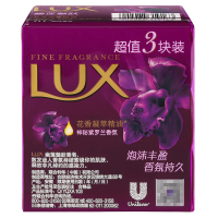 力士(Lux) 魅肤香皂 幽莲魅肤115g*3块[联合利华]