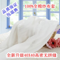 皖川WC-018全棉纱布套棉絮套内胆套棉胎纱布套包棉花胎蚕丝被 1.0*1.2m 白色