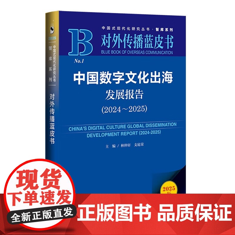 中国数字文化出海发展报告 2024~2025 林仲轩等 著 文化高清大图