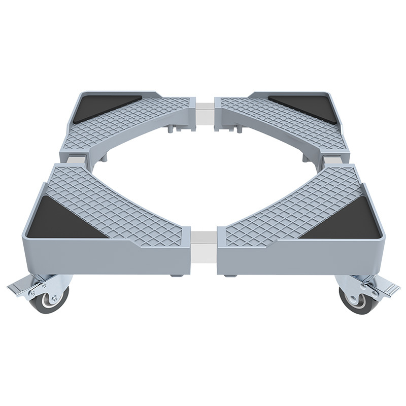 MS 四滑轮滚筒洗衣机底座架托架 波轮洗衣机移动支架冰箱底座托架立柜式空调底座 海尔西门子小天鹅美的创维奥克斯