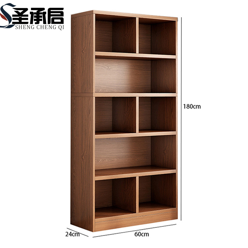 圣承启 书柜 橡木色台高清大图