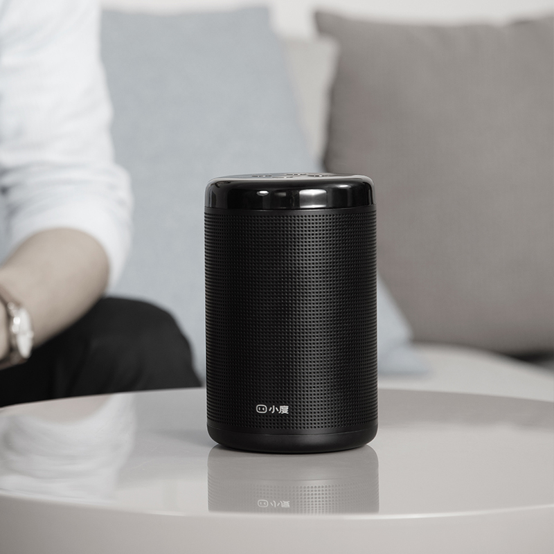 小度智能音箱大金刚 WiFi/蓝牙音箱 炫彩灯带 金属外观 红外遥控器 海量内容 贴心儿童模式 智能语音操控音响