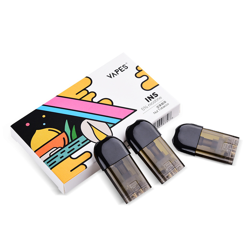 VAPES烟弹 坚果仿烟口味 3支装 INS 电子烟烟弹 坚果仿烟口味