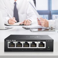 TP-LINK TL-SG1005P 4口5口全千兆POE网络交换机网线供电48V无线AP监控电脑办公tplink
