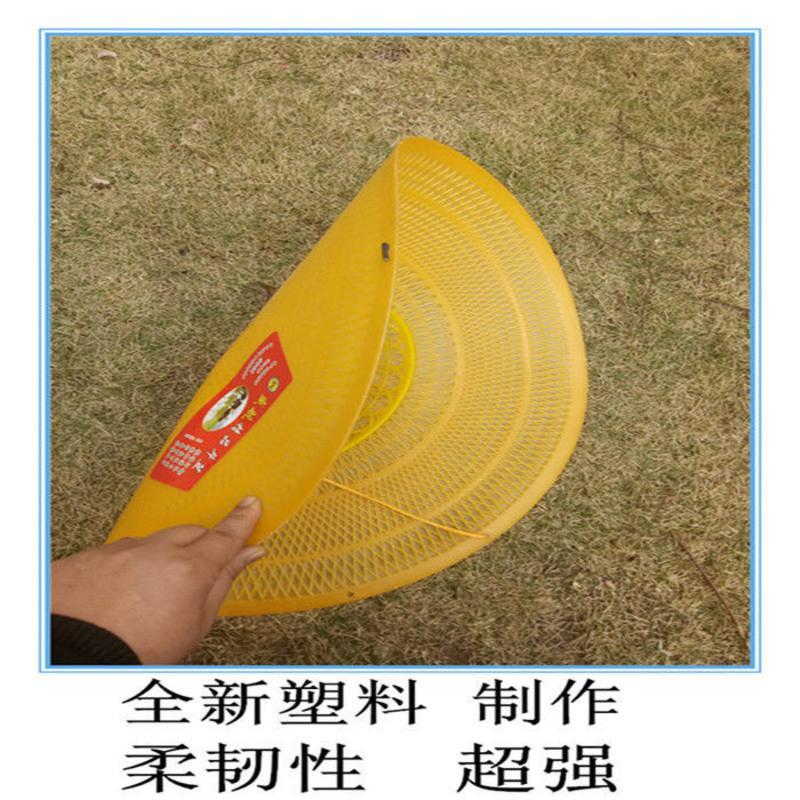 塑料斗笠 50# 塑料斗笠户外遮阳挡雨密封帽子钓鱼垂钓防晒防风上山下田防紫外线